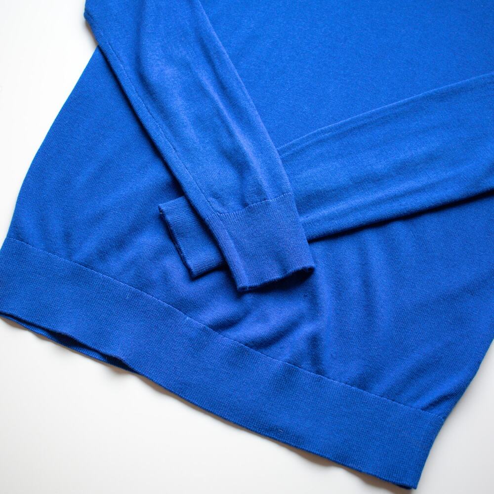 Banana Republic | Blue Cashmere-Silk Blend Crewneck Sweater | Size XS - Picture 4 of 6